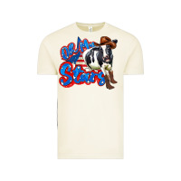 Vintage Arctic oh my stars cow Vintage Tee - Zillion Design Studio