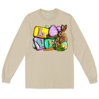 Mushroom Love Easter Day Long Sleeve Tee - CowGirlArtShop