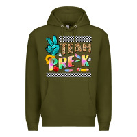 Army Green team pre k Premium Hoodie - NancyCooperArtShop