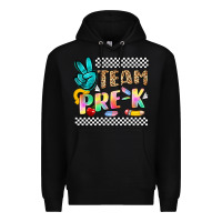 Black team pre k Premium Hoodie - NancyCooperArtShop