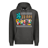 Charcoal Heather team pre k Premium Hoodie - NancyCooperArtShop