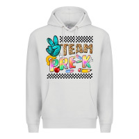 Dove Grey team pre k Premium Hoodie - NancyCooperArtShop