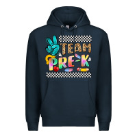 Navy team pre k Premium Hoodie - NancyCooperArtShop