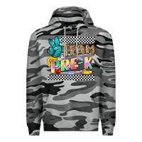 Slate Camo team pre k Premium Hoodie - NancyCooperArtShop