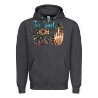 Smoke too bad i don't care Zipper Hoodie - JahusDesignShop