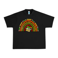 Black black history teacher rainbow Urban Heavy Tee - texasbilliewilder