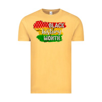 Vintage Mustard black history month Vintage Tee - texasbilliewilder