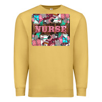 Antique Gold Nurse Premium Sweatshirt - LillyAllenDesigns