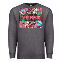 Charcoal Heather Nurse Premium Sweatshirt - LillyAllenDesigns