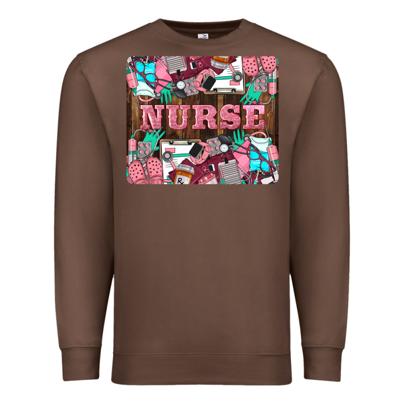 Nurse Premium Sweatshirt by LillyAllenDesigns | Teevron