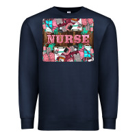Navy Nurse Premium Sweatshirt - LillyAllenDesigns
