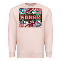 Pale Pink Nurse Premium Sweatshirt - LillyAllenDesigns