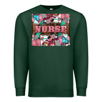 Sports Green Nurse Premium Sweatshirt - LillyAllenDesigns