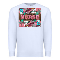 White Nurse Premium Sweatshirt - LillyAllenDesigns