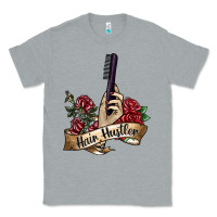 Heather Grey hair hustler 4 Classic Tee - SublimationCraftShop