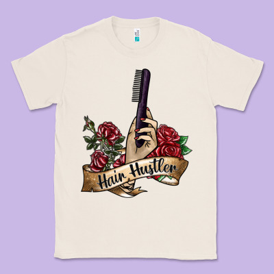 Hair Hustler 4 Classic Tee Designed By Sublimationcraftshop