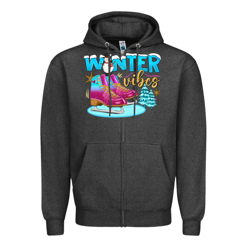 Winter Vibes Zipper Hoodie by BundleAndBundleShop | Teevron