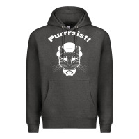 Charcoal Heather Purrrsist Premium Hoodie - Bettercallsaul