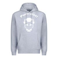 Heather Grey Purrrsist Premium Hoodie - Bettercallsaul