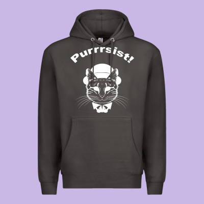 Purrrsist Premium Hoodie Designed By Bettercallsaul