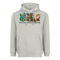 Moon Dust peace love yorkshire pig Heavyweight Hoodie - LillyAllenDesigns