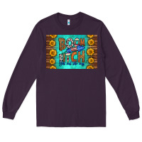 Plum boom bitch get out the way skinny metal can holder Long Sleeve Tee - HRA Design Shop