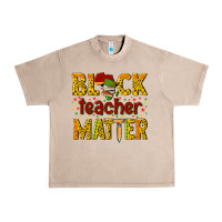French Oak black teacher matter Urban Heavy Tee - texasbilliewilder