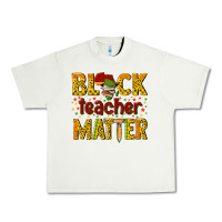 Pistachio black teacher matter Urban Heavy Tee - texasbilliewilder