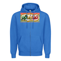 True Royal ho ho ho Zipper Hoodie - BundleAndBundleShop