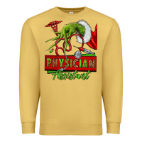 Antique Gold christmas character hand physician assistant Premium Sweatshirt - NancyCooperArtShop