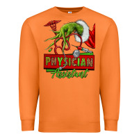 Carrot christmas character hand physician assistant Premium Sweatshirt - NancyCooperArtShop