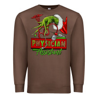 Chestnut christmas character hand physician assistant Premium Sweatshirt - NancyCooperArtShop