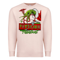 Pale Pink christmas character hand physician assistant Premium Sweatshirt - NancyCooperArtShop