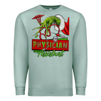 Seafoam christmas character hand physician assistant Premium Sweatshirt - NancyCooperArtShop