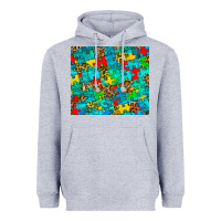 Heather Grey autism awareness puzzle Heavyweight Hoodie - BarkalooDesign