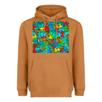 Meerkat autism awareness puzzle Heavyweight Hoodie - BarkalooDesign