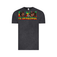 Vintage Black black is beautiful juneteenth Vintage Tee - texasbilliewilder