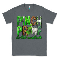 Charcoal Heather Pinch Proof Dental Assistant St. Patricks Day Classic Tee - Neo Western