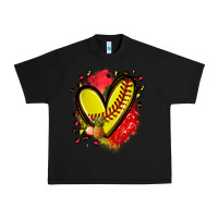 Black fruits and softball heart Urban Heavy Tee - Zillion Design Studio
