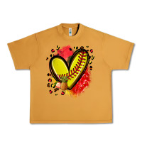 Peanut Butter fruits and softball heart Urban Heavy Tee - Zillion Design Studio