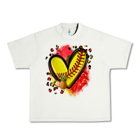 Pistachio fruits and softball heart Urban Heavy Tee - Zillion Design Studio