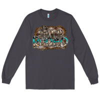 Smoke deer rodeo Long Sleeve Tee - SublimationCraftShop