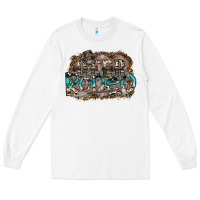 White deer rodeo Long Sleeve Tee - SublimationCraftShop