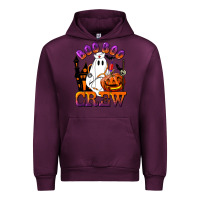 Mauve Wine Boo Boo Crew Nurse Urban Hoodie - LillyAllenDesigns