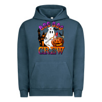 Pigment Midnight Navy Boo Boo Crew Nurse Urban Hoodie - LillyAllenDesigns