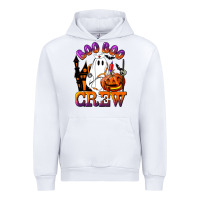White Boo Boo Crew Nurse Urban Hoodie - LillyAllenDesigns