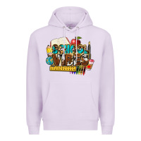 Lilac school vibes Premium Hoodie - NancyCooperArtShop
