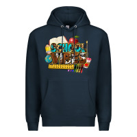 Navy school vibes Premium Hoodie - NancyCooperArtShop