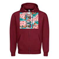 Burgundy sassy Zipper Hoodie - JahusDesignShop