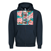 Navy sassy Zipper Hoodie - JahusDesignShop